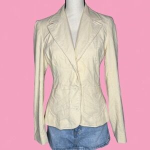 Preppy Y2K H&M button up blazer‎